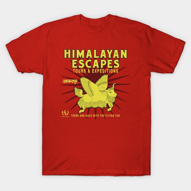 Himalayan Escapes T-Shirt by Mouse Magic with John and Joie